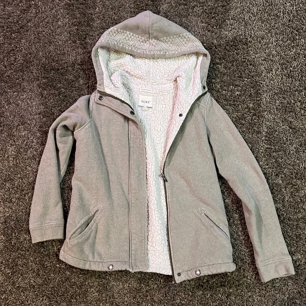 Sherpa lined Roxy sweater